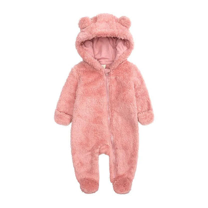 Cute Bear Winter Long Sleeves Romper - Accessories image 3