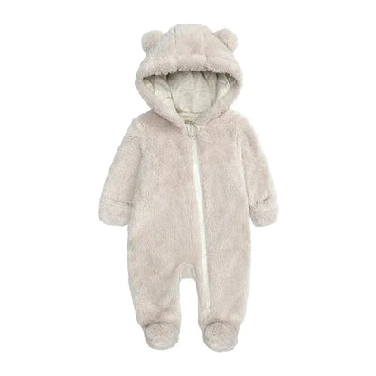 Cute Bear Winter Long Sleeves Romper - Accessories image 4
