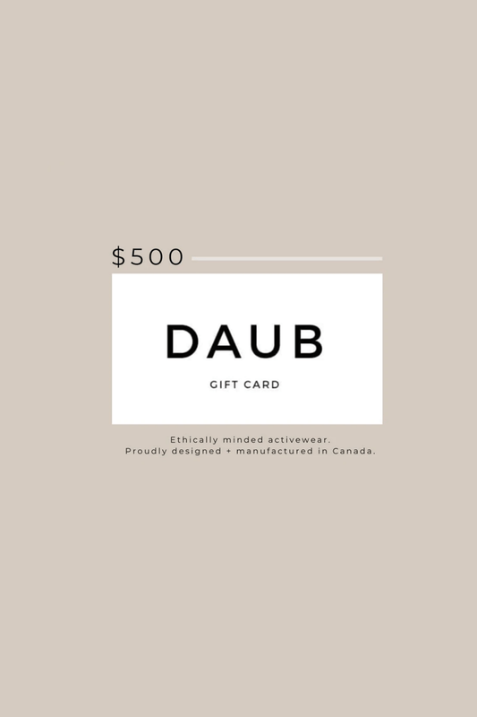DAUB Gift Card - $500.00 - Misc image 1