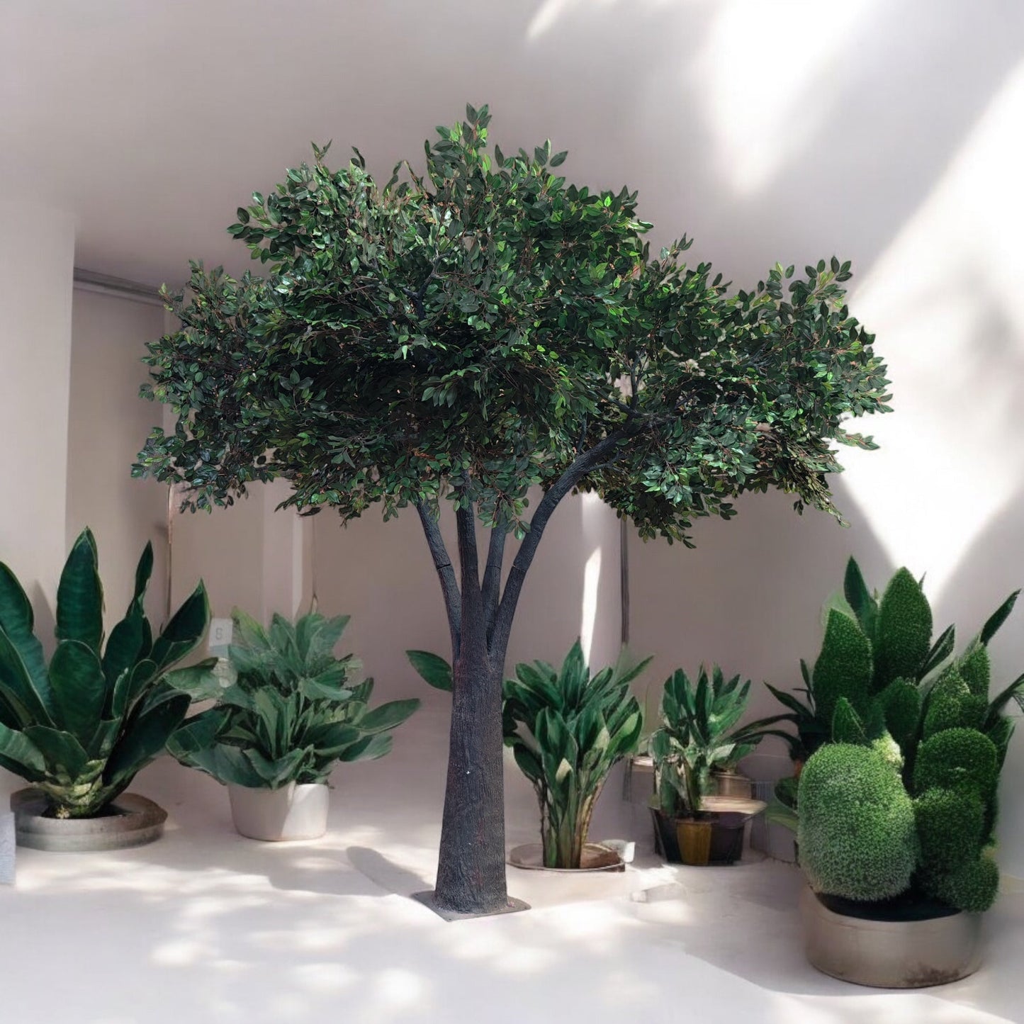 12ft Artificial Ficus Tree - Apparel image 3