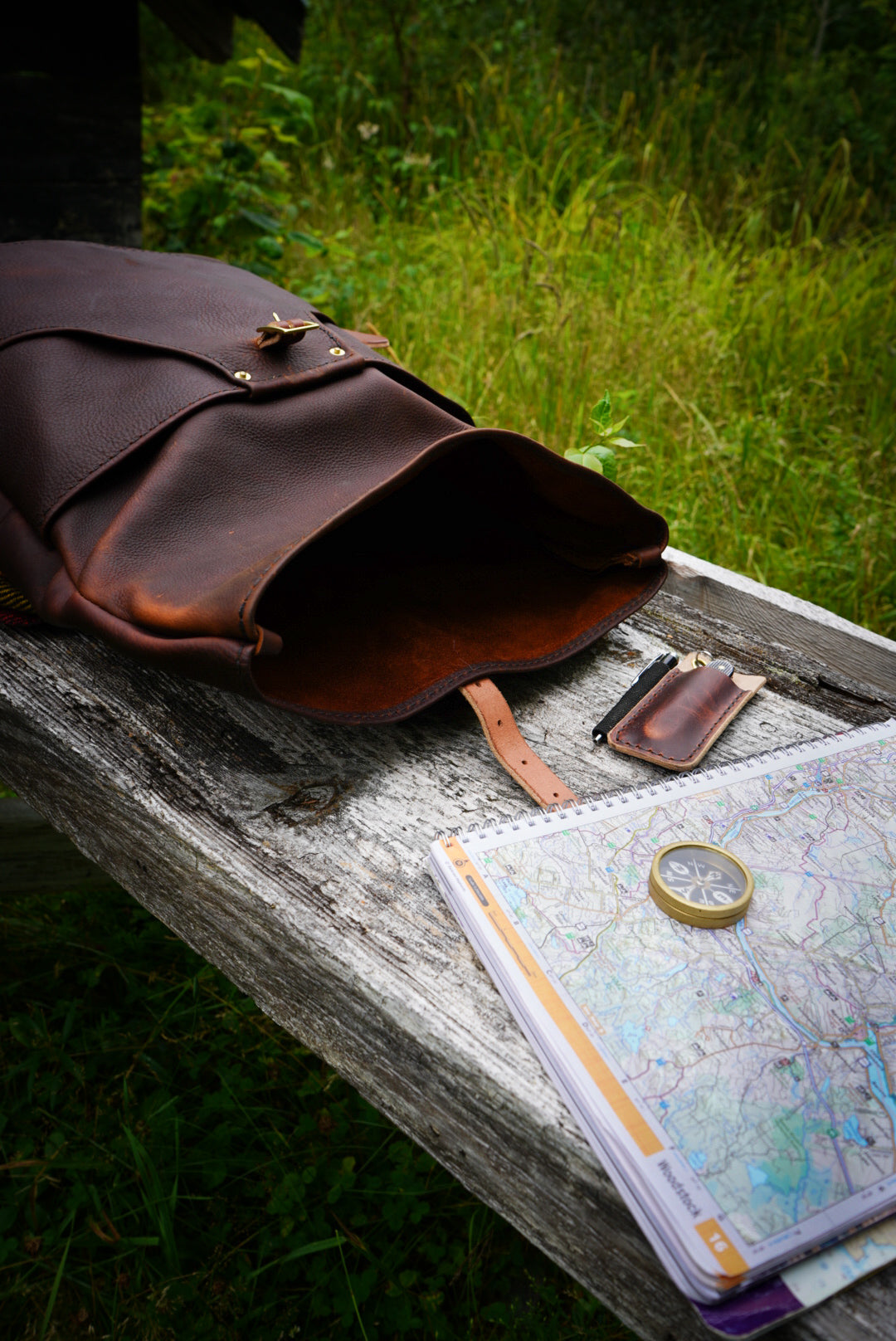 Vinland Pack - Leather Rolltop Backpack - Misc image 2