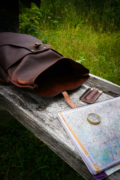 Vinland Pack - Leather Rolltop Backpack - Misc image 2