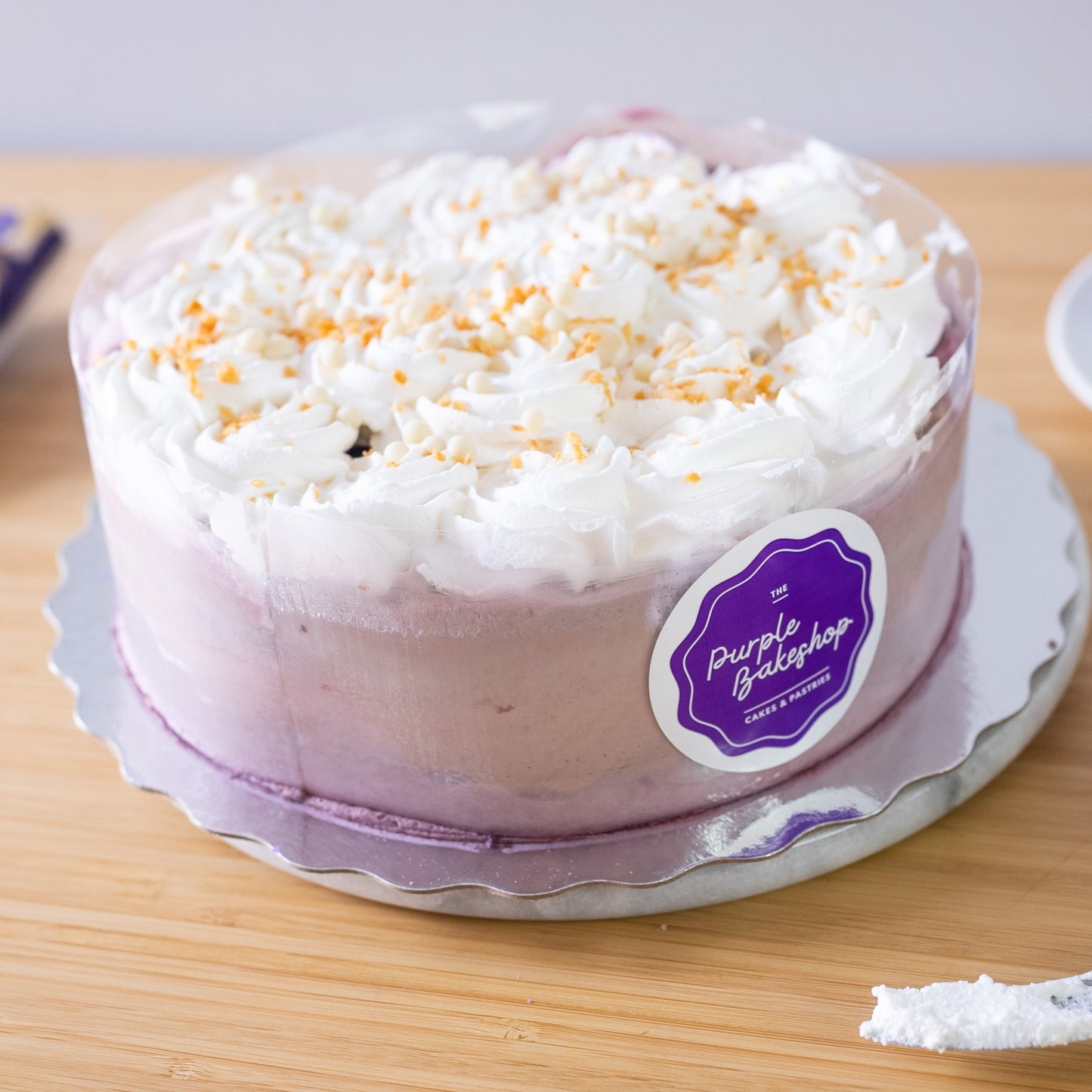 Ube Tres Leches Round Cake - Jewelry image 1
