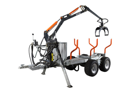 Remorque à bois avec grue - moteur 9 CV pour VTT (Disponible septembre 2025) - Misc image 1