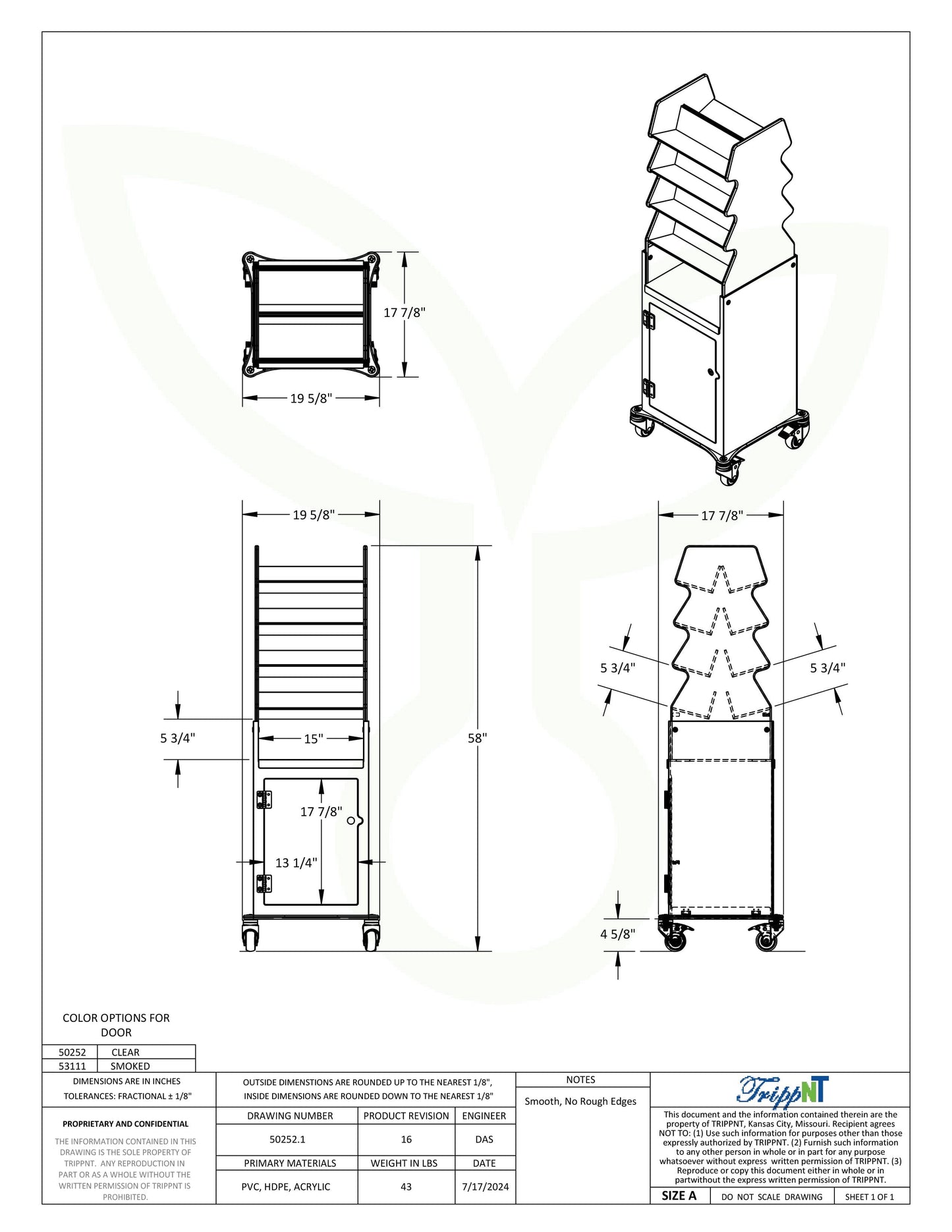 Tall Slanted Suture Cart - Misc image 6