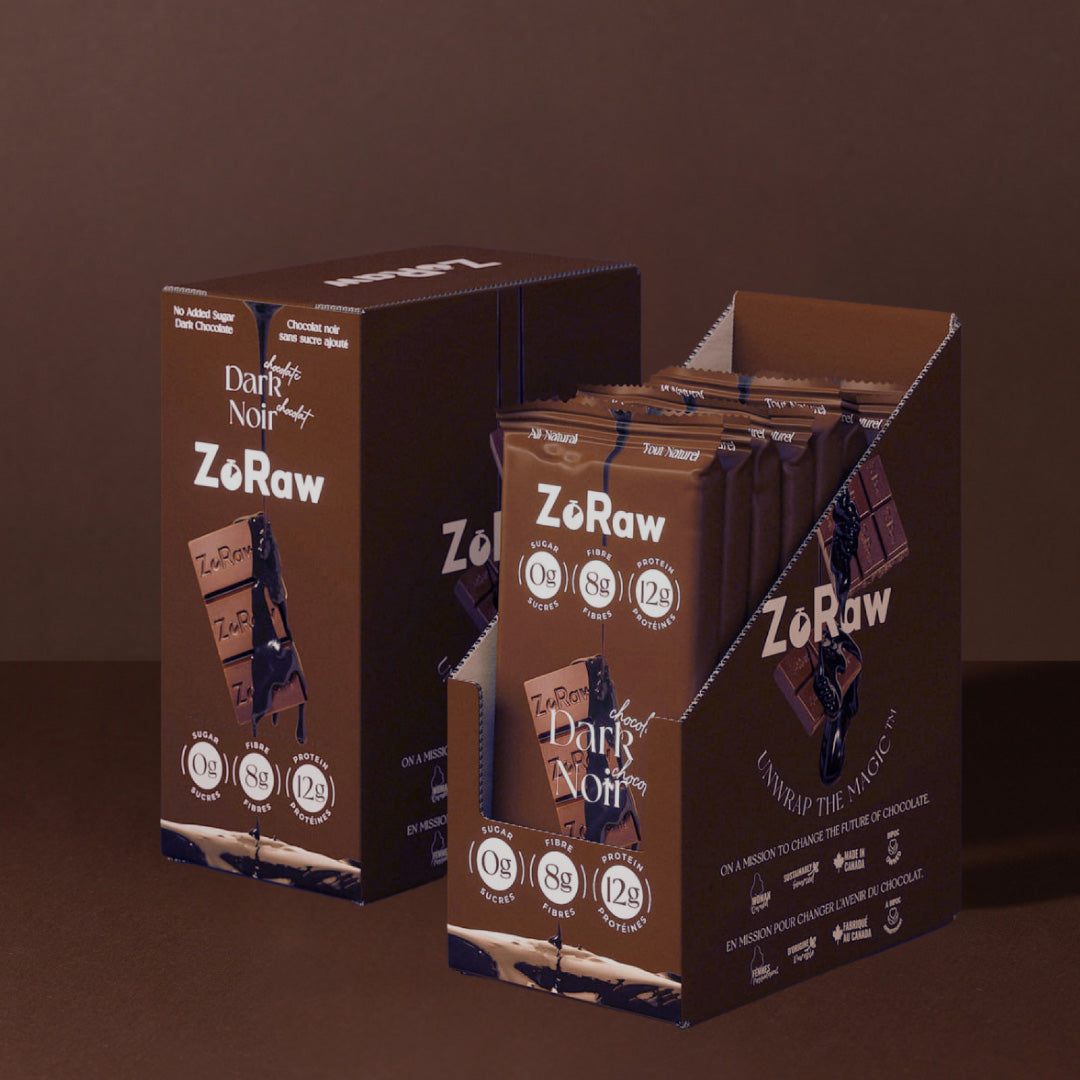 60% Dark Chocolate Bar with Protein (Box of 12) - Accessories image 5