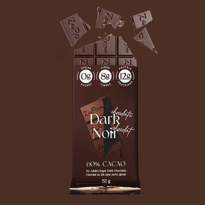 60% Dark Chocolate Bar with Protein (Box of 12) - Accessories image 2