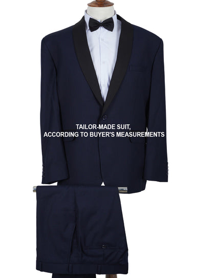 JB Midnight Blue Tuxedo Suit - Apparel image 2
