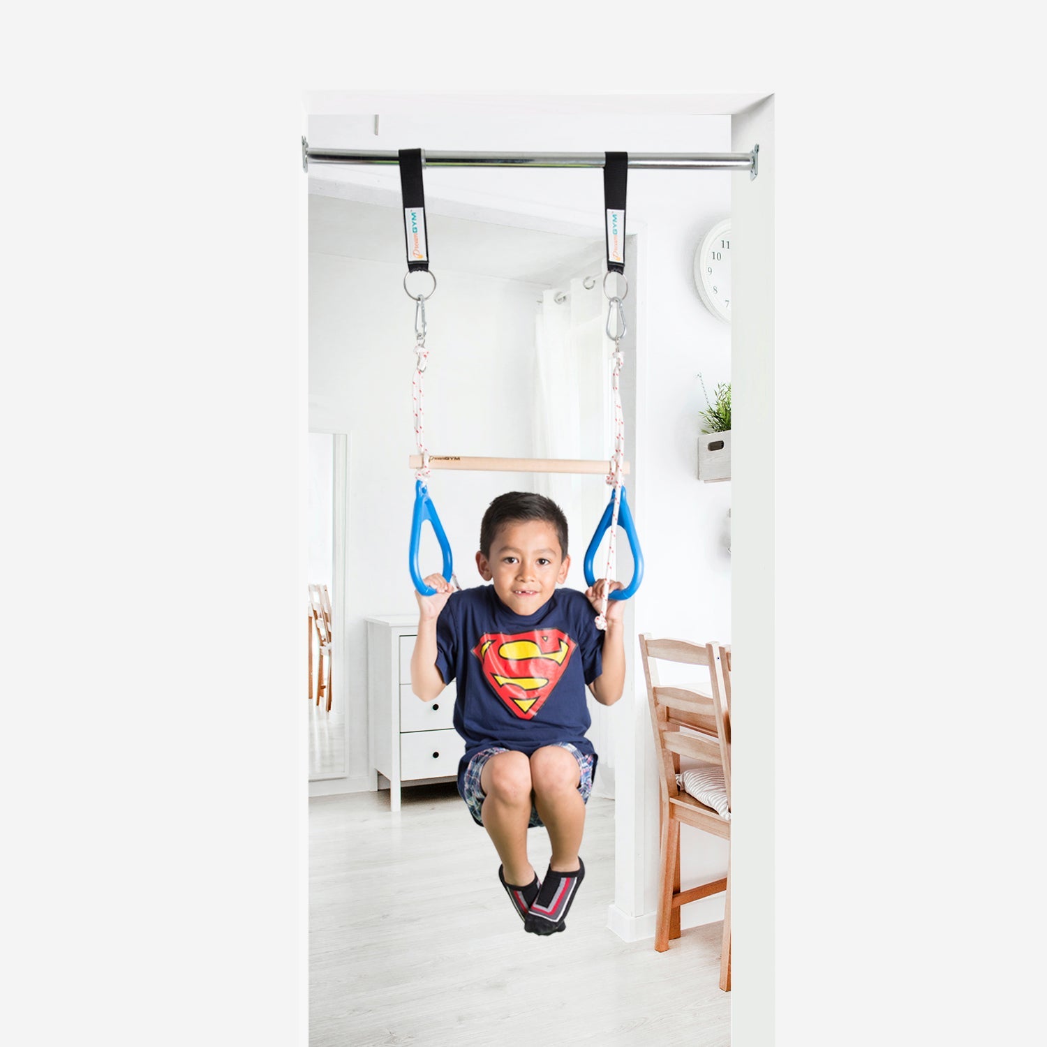 Doorway Gym Kit: Combo, Rings, Swing and Rope Ladder - Accessories image 2