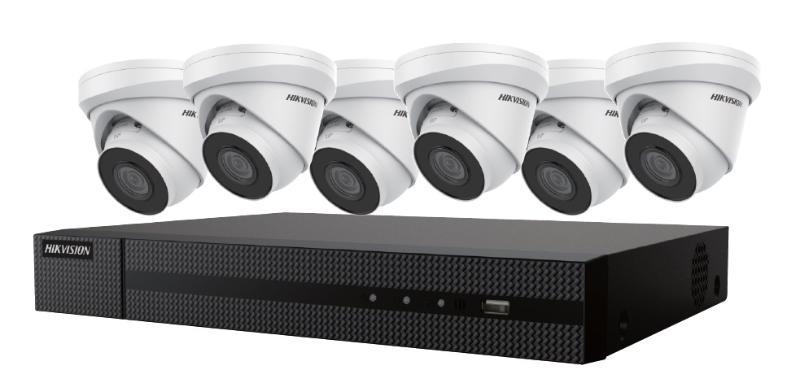 HIKVISION 4K 8CH NVR KIT INCLUDING 6 CAMERAS - Misc image 1