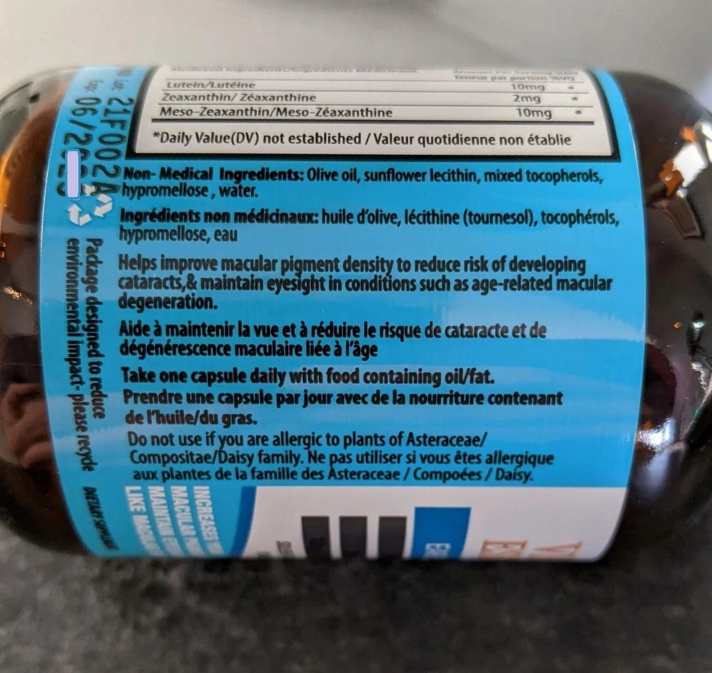 Vision Essence Early Defence ANNUAL 360 capsules (2 X 180 bottles) - Misc image 2