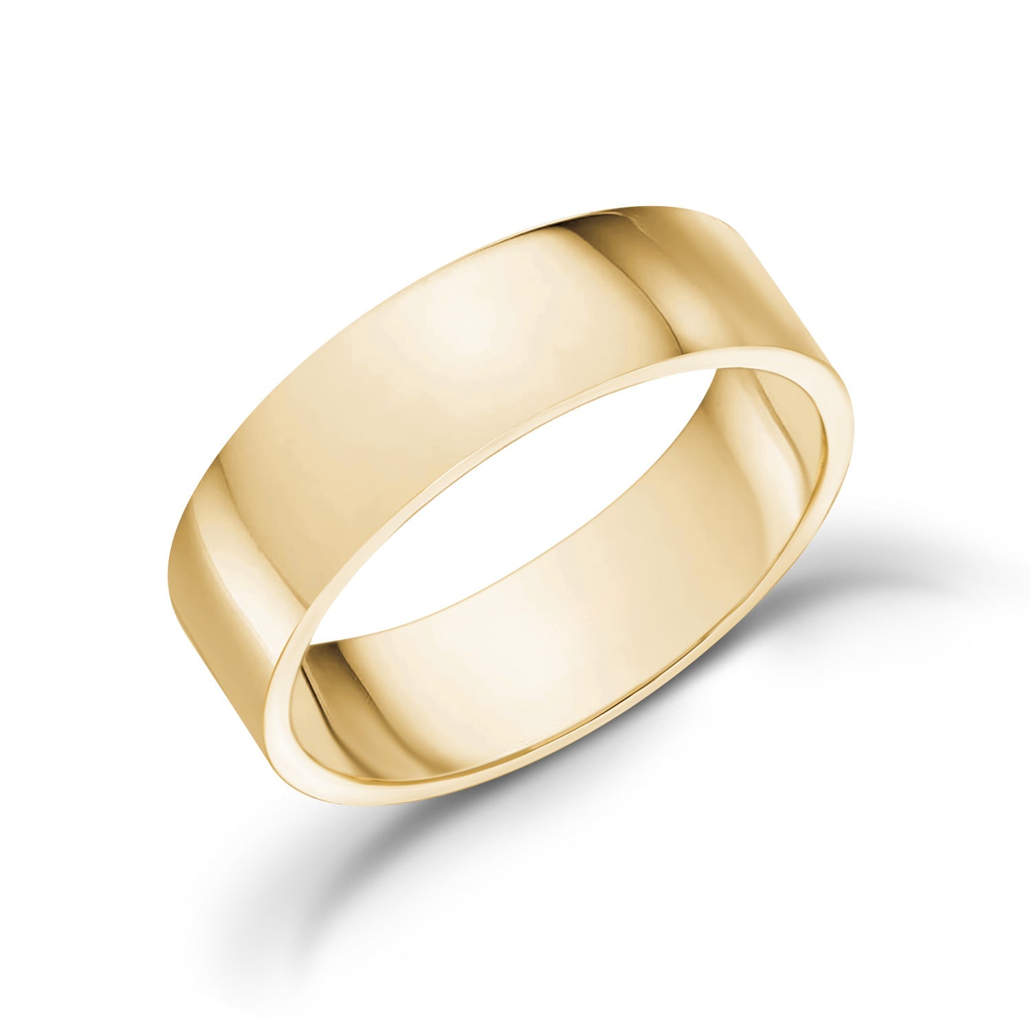 6mm Flat Wedding Band - Misc image 4