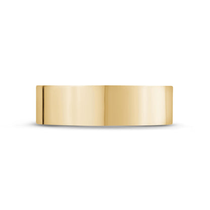 6mm Flat Wedding Band - Misc image 6