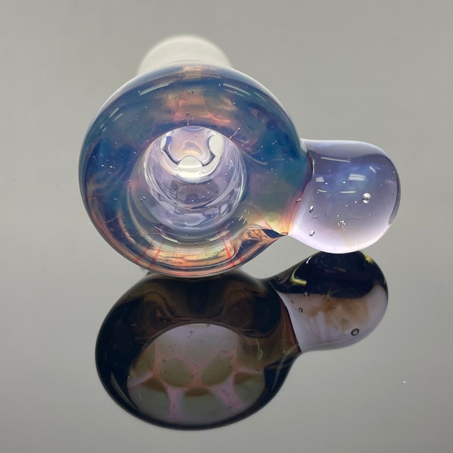 LPZ Glass 18mm 4 Hole Bowl w/ Handle - #6 - Kitchen & Dining image 3