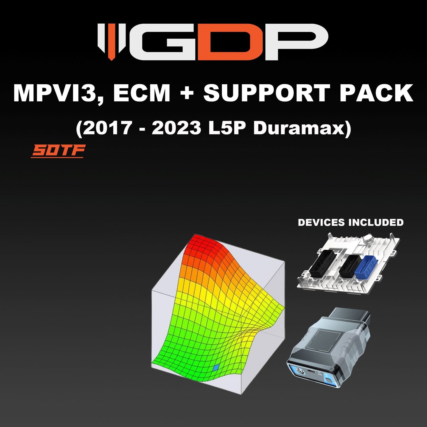 MPVI3 w/GDP SOTF or multi-tunes Support Pack, ECM  & 6 Credits (17-23 GM Duramax L5P 2500/3500) - Misc image 1