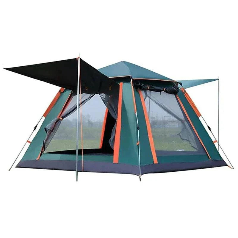 Family Camping Tent - Automatic Setup, Waterproof, All Seasons, Ideal for Camping, Beach, Hiking (3-4 & 5-6 Person Sizes) with Carrying Bag - Misc image 4