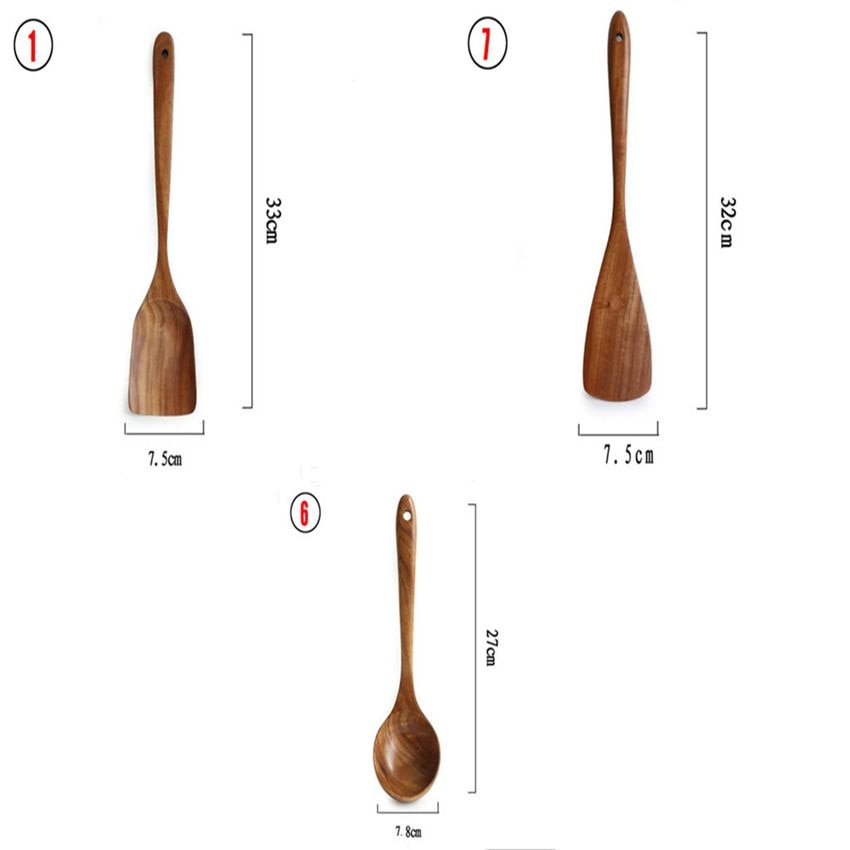 YEK NATURAL WOOD COOKING SKIMMER KIT - Kitchen & Dining image 18