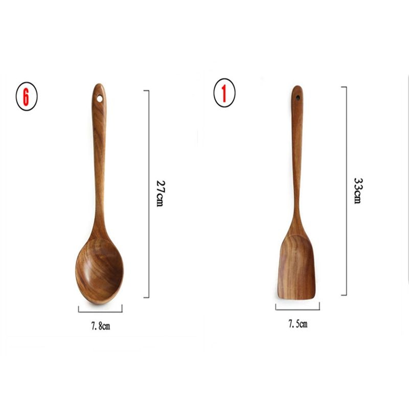 YEK NATURAL WOOD COOKING SKIMMER KIT - Kitchen & Dining image 16