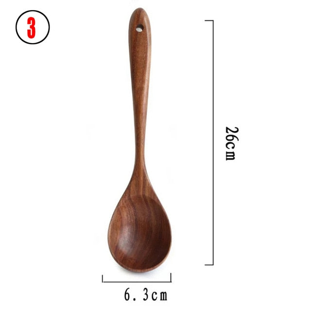 YEK NATURAL WOOD COOKING SKIMMER KIT - Kitchen & Dining image 11