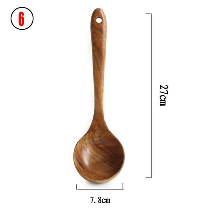 YEK NATURAL WOOD COOKING SKIMMER KIT - Kitchen & Dining image 14