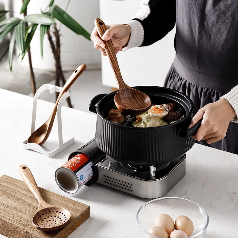 YEK NATURAL WOOD COOKING SKIMMER KIT - Kitchen & Dining image 4