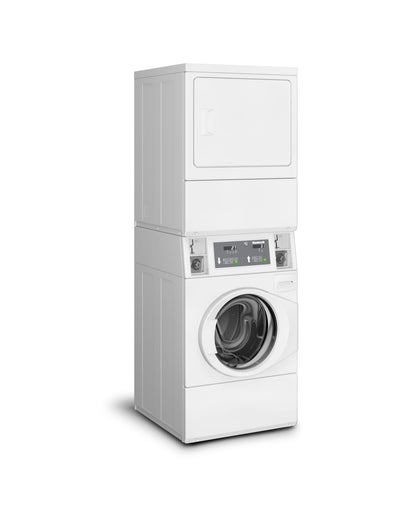 HUEBSCH COIN OPERATED STACK WASHER/DRYER - ELECTRONIC - Misc image 2