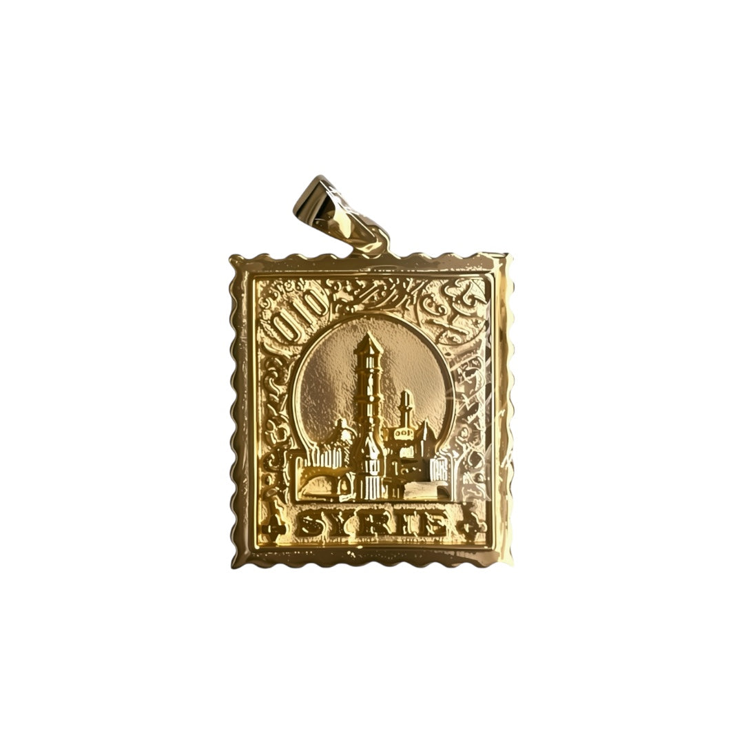 Postage Stamp Pendant - Jewelry image 5