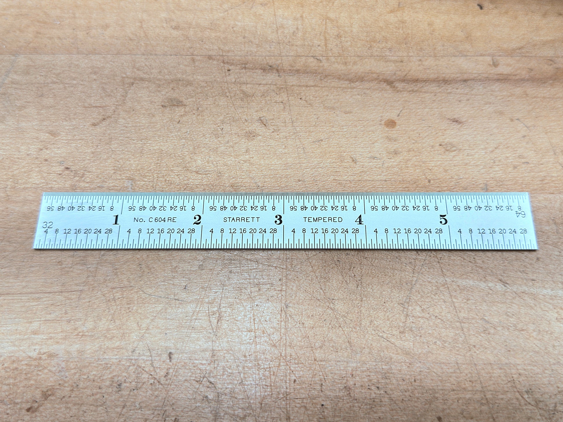 Starrett Steel Ruler: 6 inch - Misc image 1