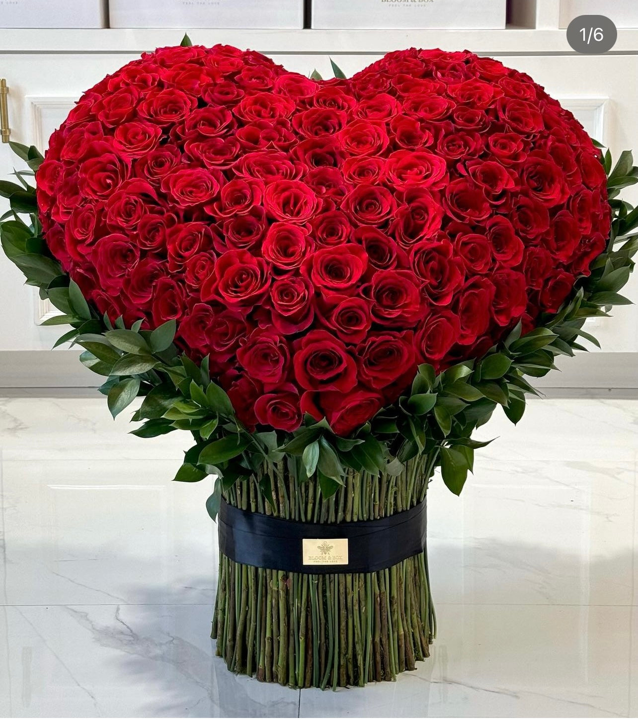 Heart Standing Bouquet/ Valentine’s Day - Accessories image 1