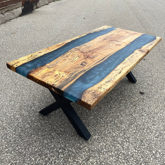 Spalted Maple River Coffee Table - Furniture image 1