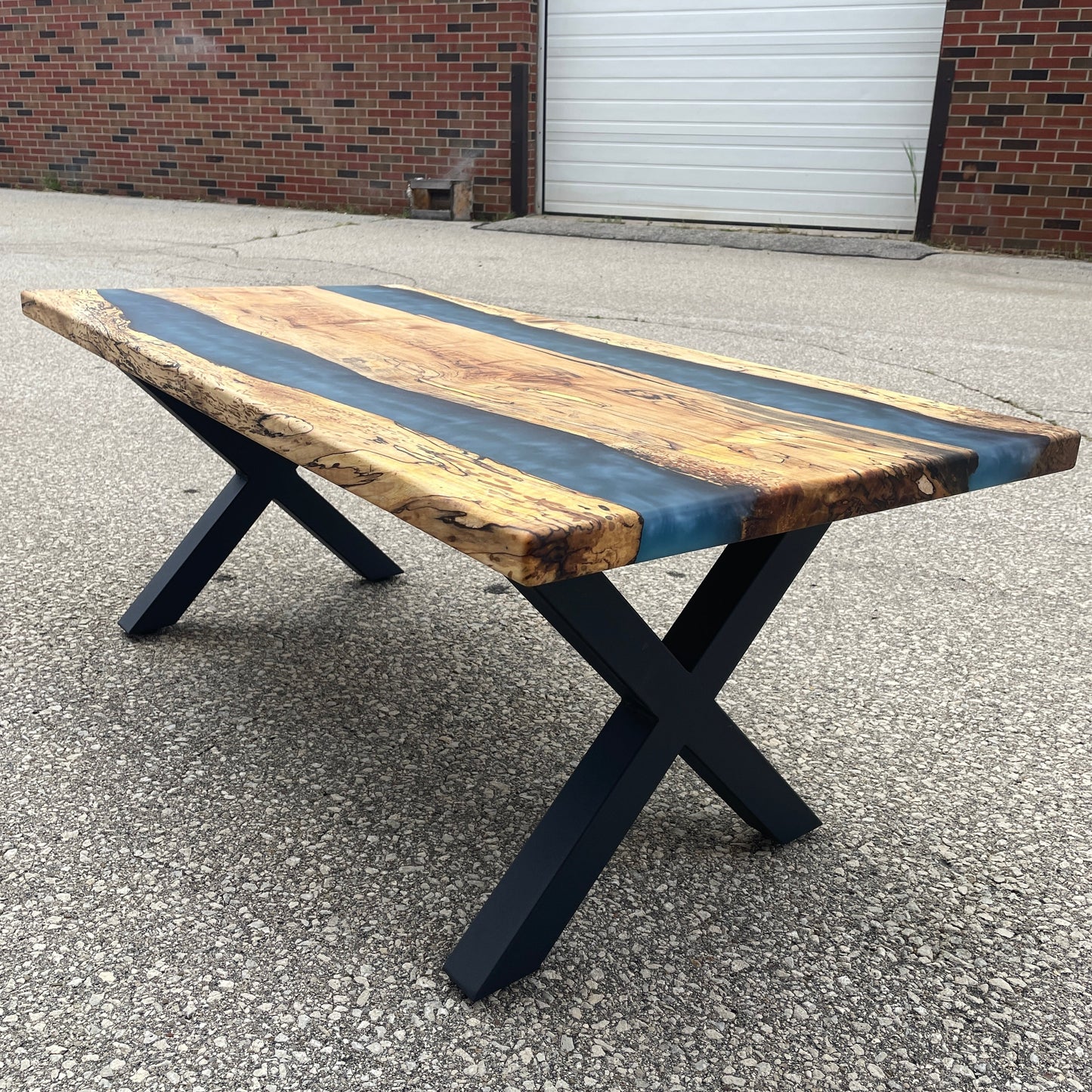 Spalted Maple River Coffee Table - Furniture image 7