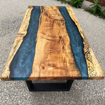 Spalted Maple River Coffee Table - Furniture image 9