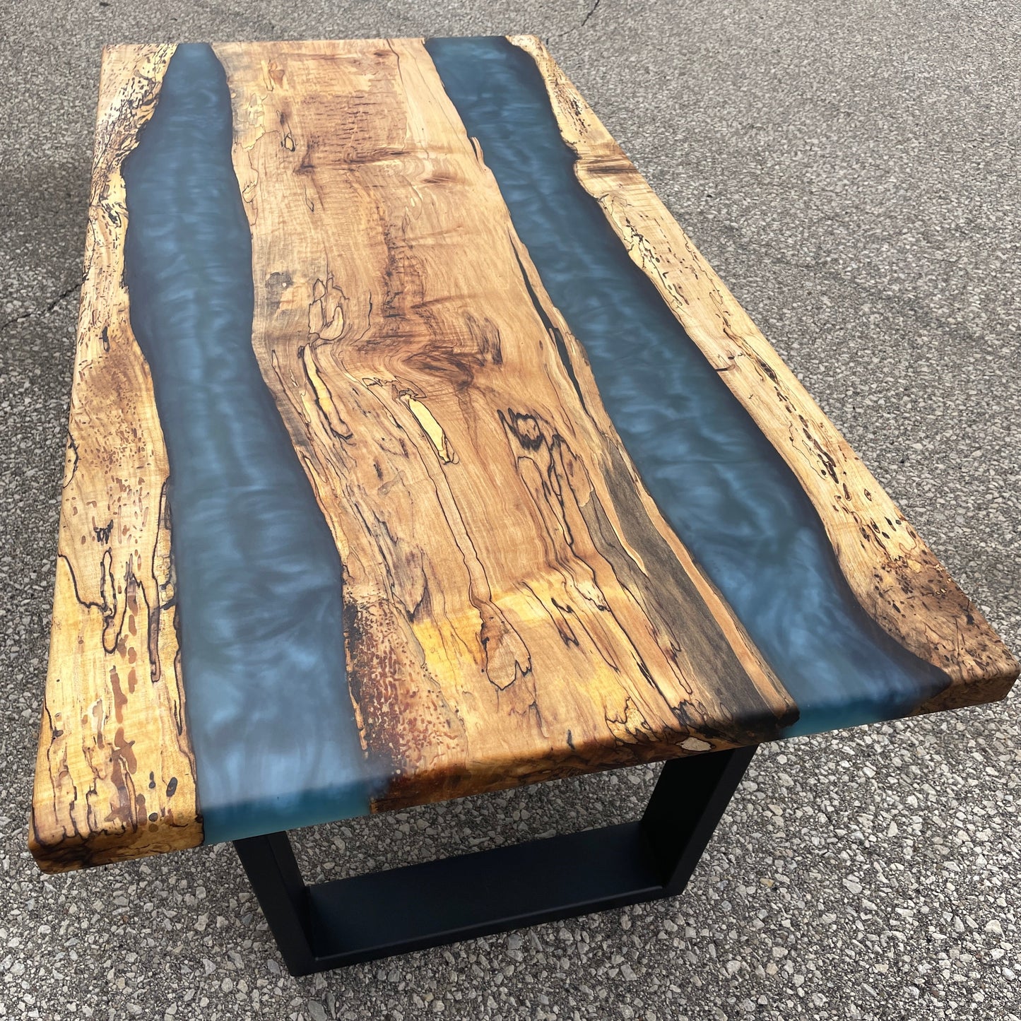 Spalted Maple River Coffee Table - Furniture image 5
