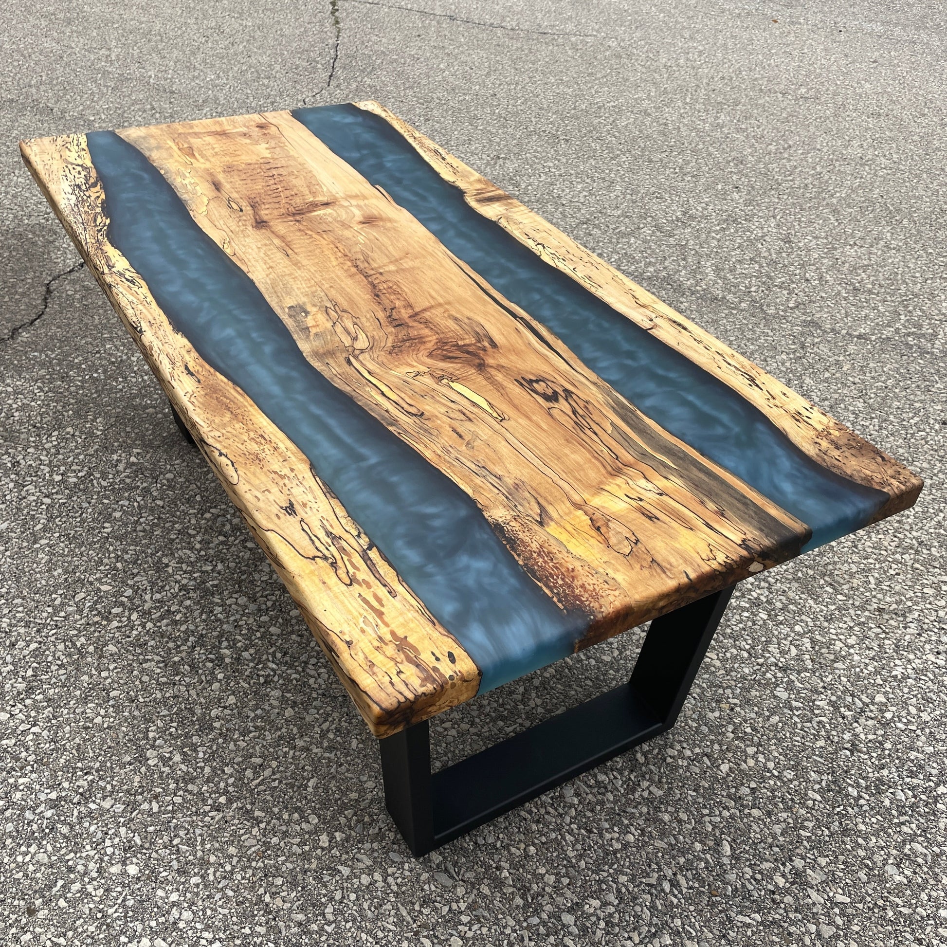 Spalted Maple River Coffee Table - Furniture image 6