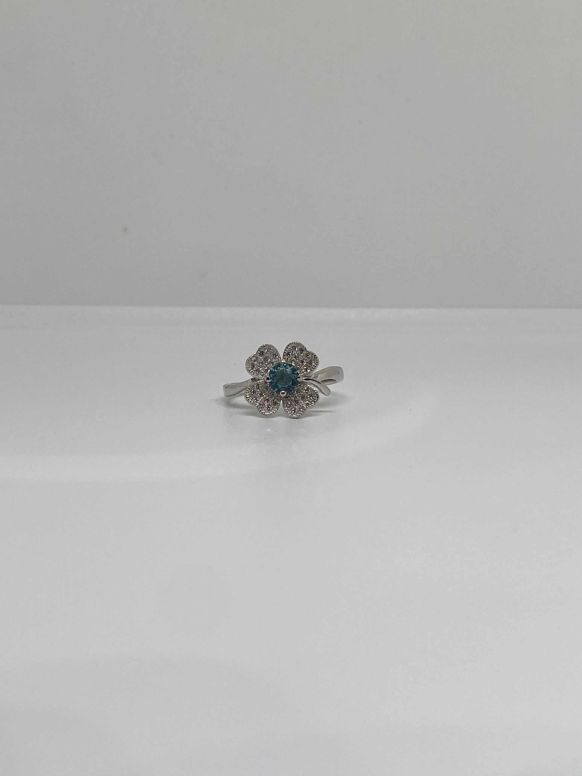 Sterling Silver Flower Ring - Jewelry image 2