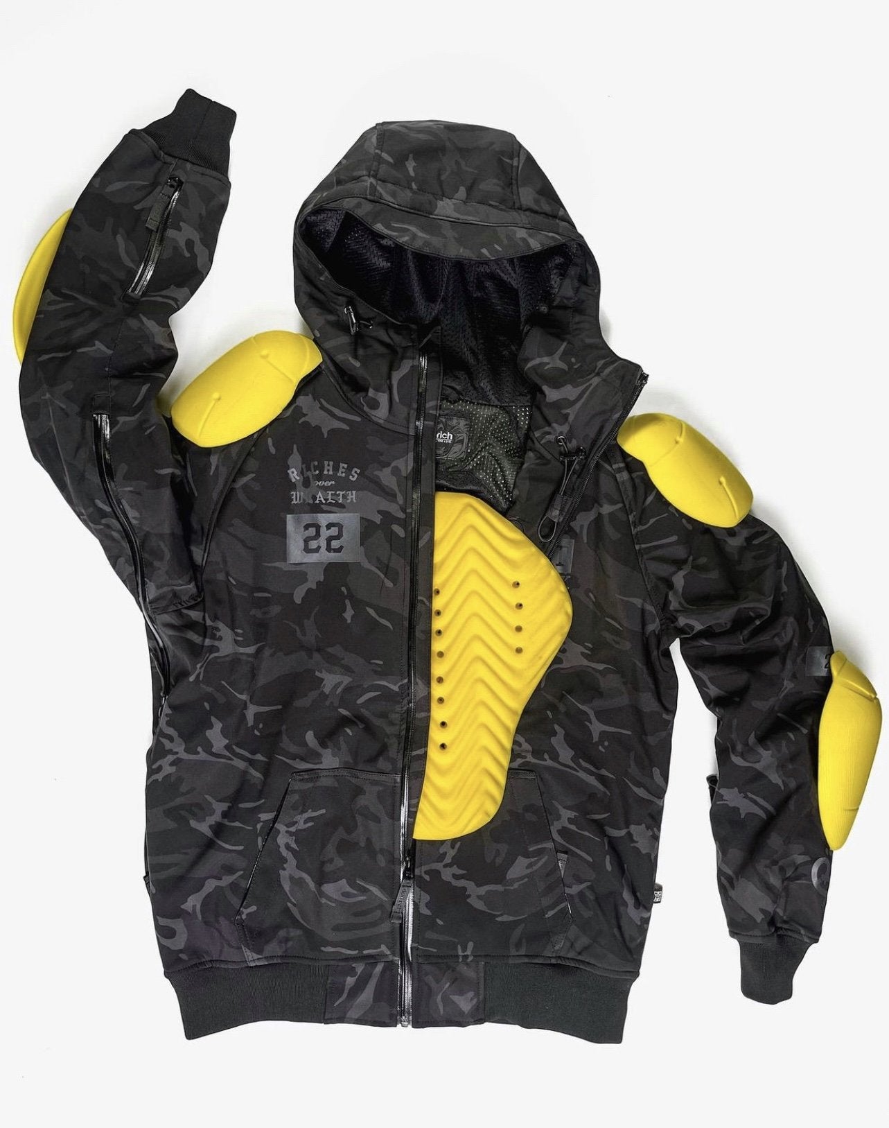 [Pre-Sale // Backorder] Regency™ Armoured Softshell Hooded Jacket {RR GP/Black Camo} - Misc image 14