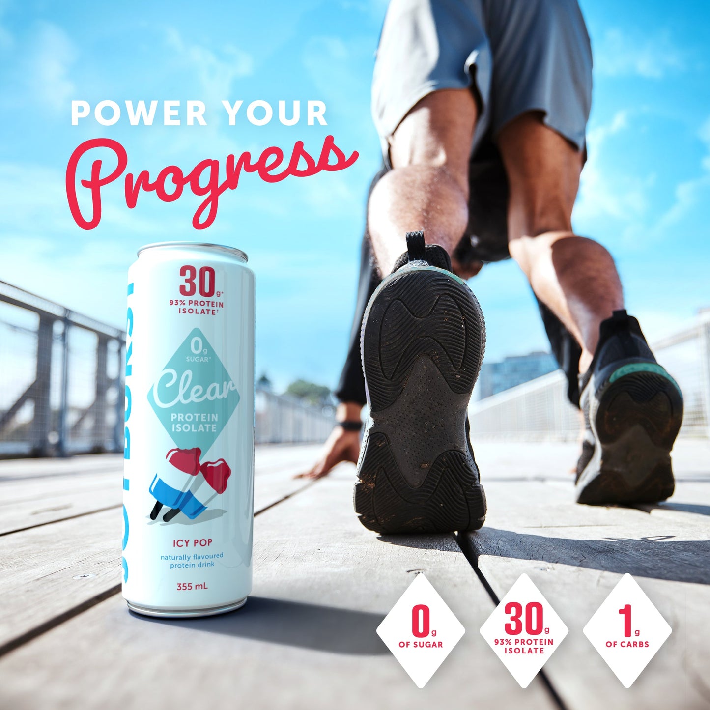 Joyburst Clear Protein Isolate - Icy Pop Flavour - Accessories image 9