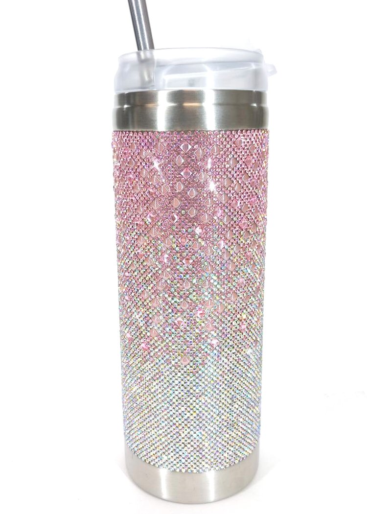 Dazzling Rhinestone Encrusted Drink Tumbler - Jacqueline Kent - Kitchen & Dining image 4