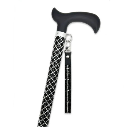 Jacqueline Kent Fancy Walking Cane - Rhinestone Encrusted - Accessories image 10