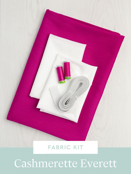 Everett Pants + Shorts Kit | Tourmaline Pink EcoVero Viscose - Misc image 1