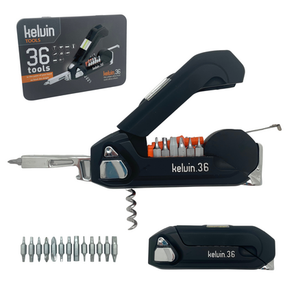 Kelvin 36 - The Ultimate Urban Multitool - Black - Home Decor image 1
