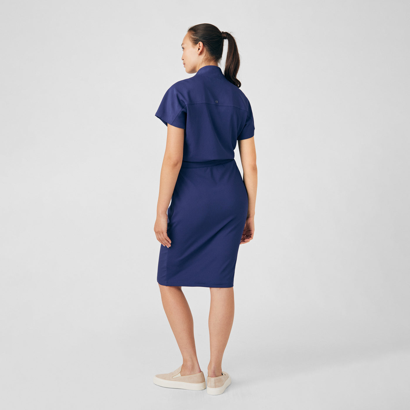 LD607 Landau Forward Scrub Quarter Zip Dress (XS - 3XL) - Furniture image 8