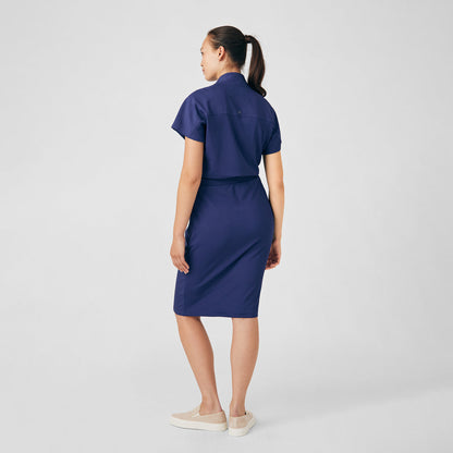 LD607 Landau Forward Scrub Quarter Zip Dress (XS - 3XL) - Furniture image 8