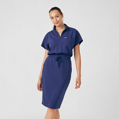 LD607 Landau Forward Scrub Quarter Zip Dress (XS - 3XL) - Furniture image 7