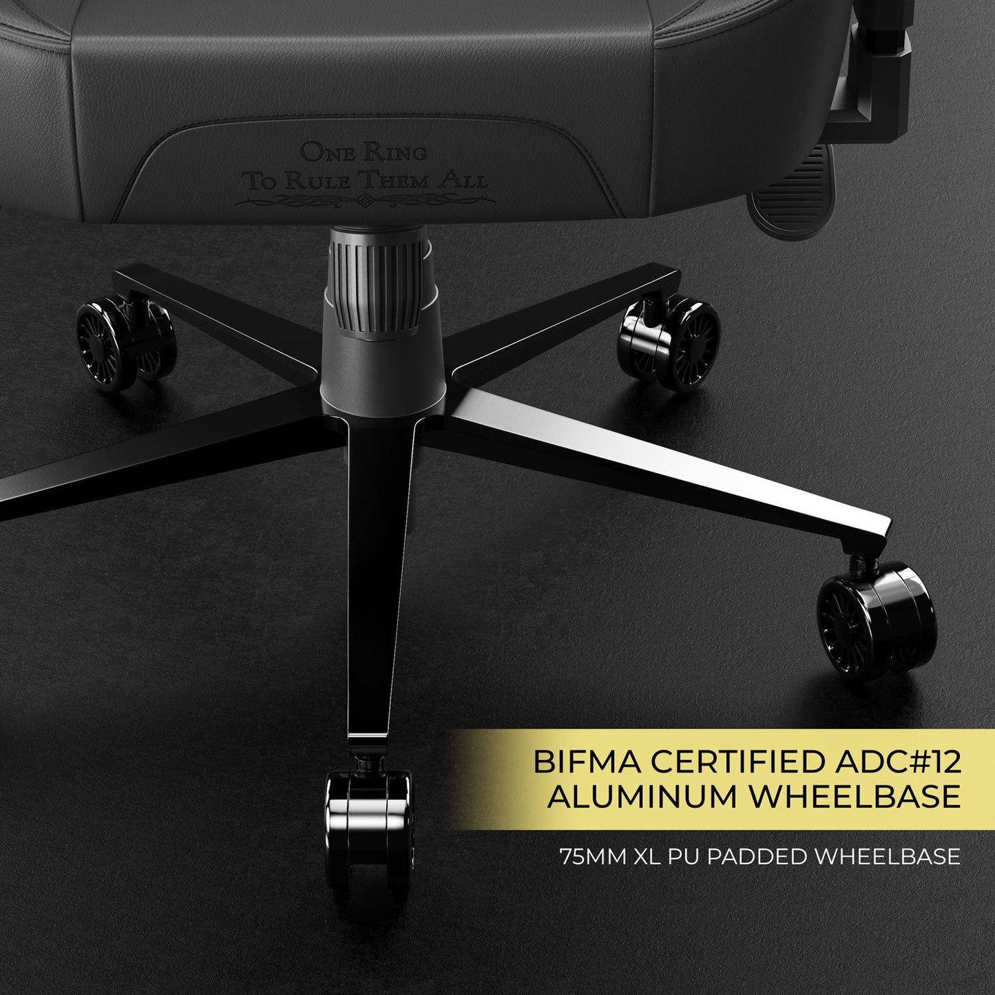 Lord of the Rings (Black Edition) Gaming Chair - Furniture image 13