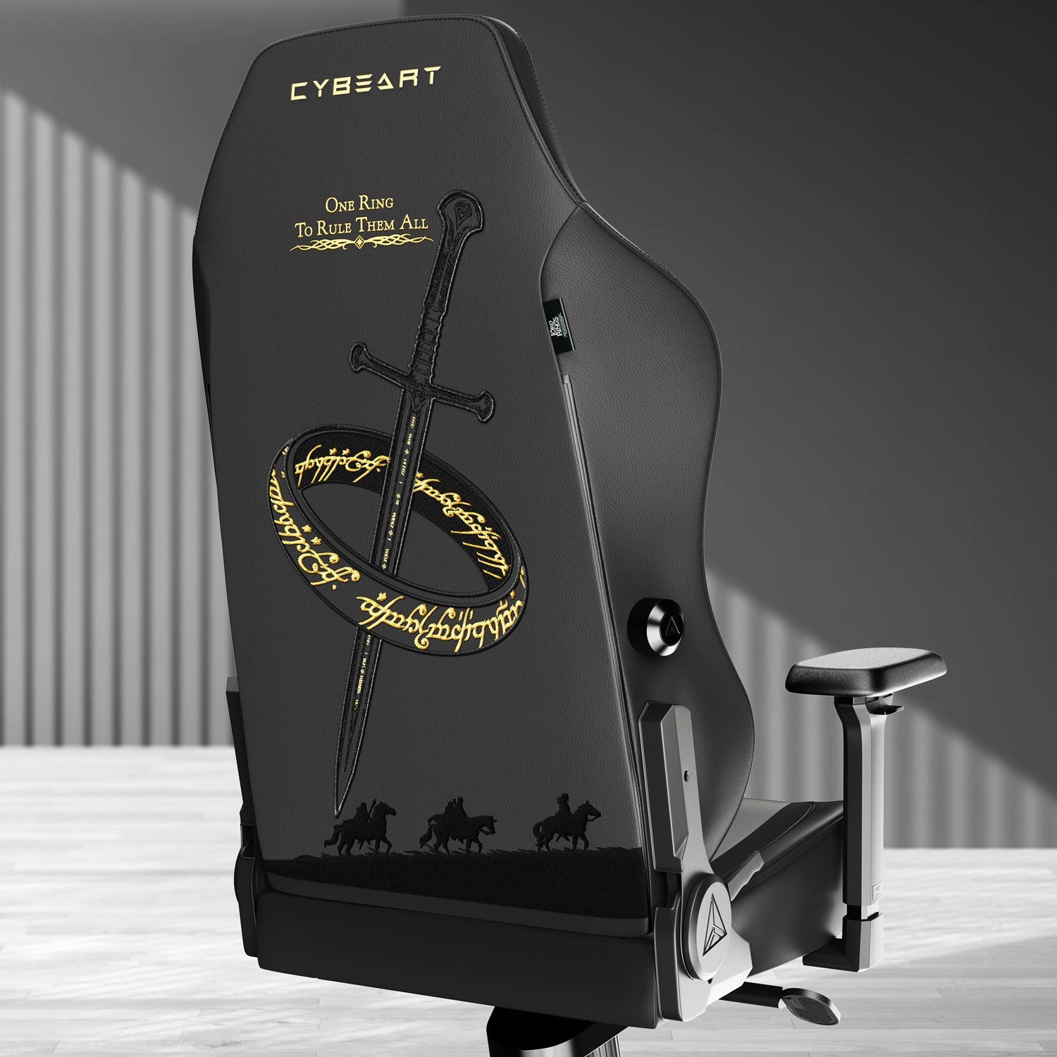 Lord of the Rings (Black Edition) Gaming Chair - Furniture image 5