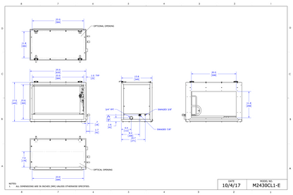 M2430CL1-E0C1 - Module, Refrigerant Coil (6 Row)*(AC/HP), E-Coated, A2L Compliant, TXV sold separately - Apparel image 3