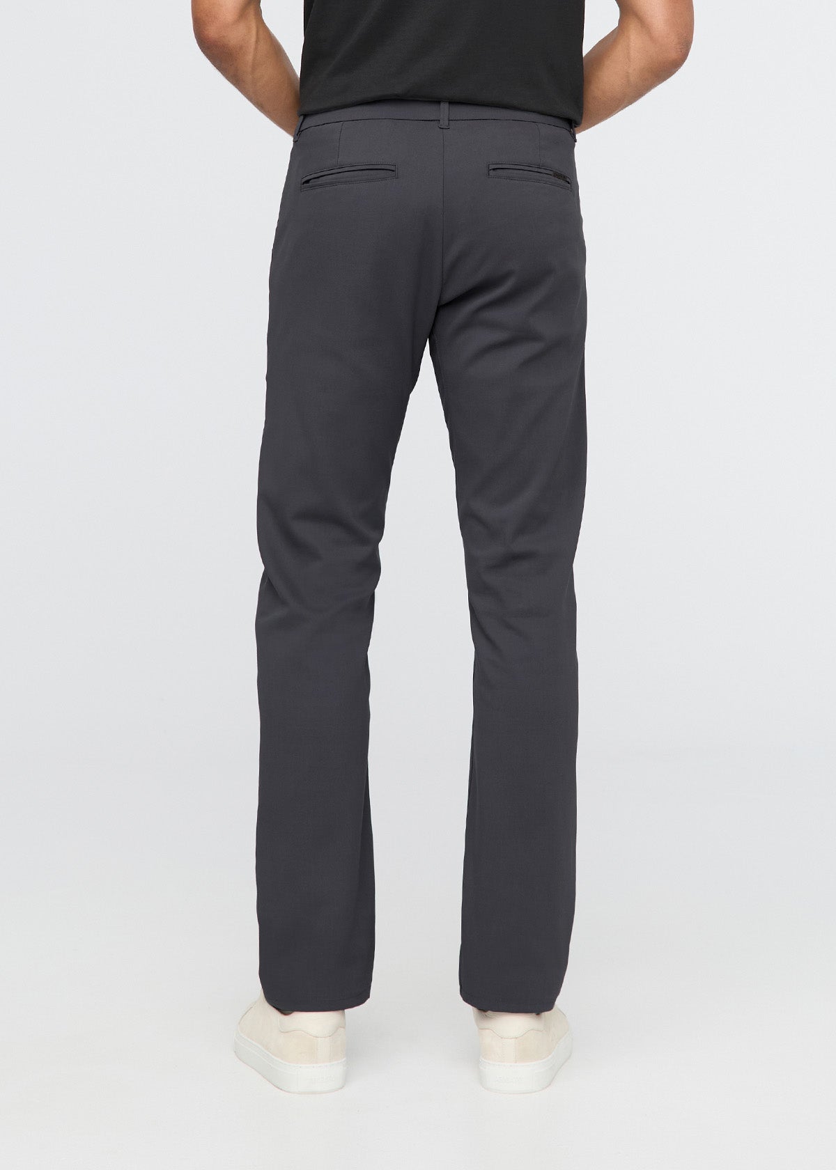 NuStretch Slim Straight Trouser - Charcoal - Misc image 4