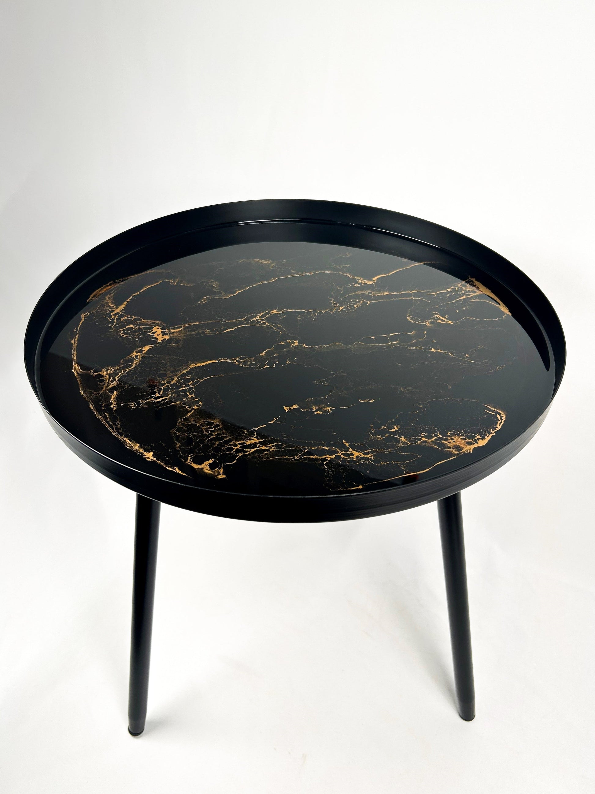 Resin Accented Side Table - Misc image 3