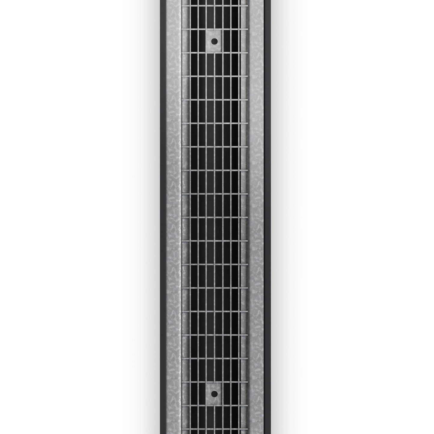 4" Plastic trench drain (BASE 100P), galvanized grate ADA, B class - Accessories image 5